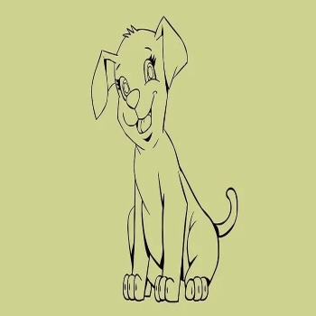 آموزش نقاشی سگ به سه روش