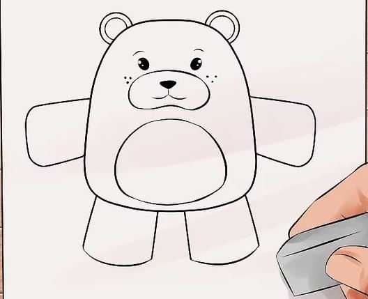 آموزش نقاشی خرس به چهار روش به نوجوانان