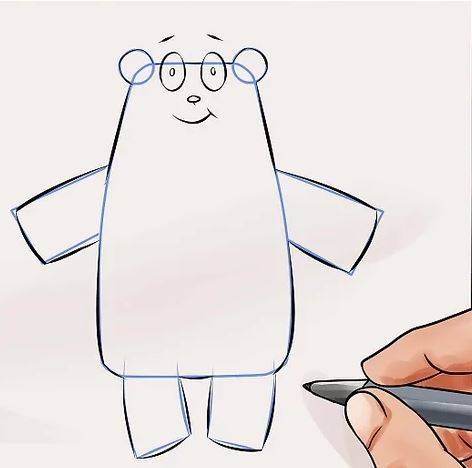 draw teddy bear