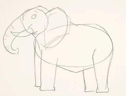 drawing an elephant