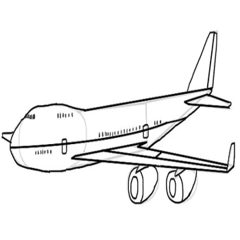 how to draw plane